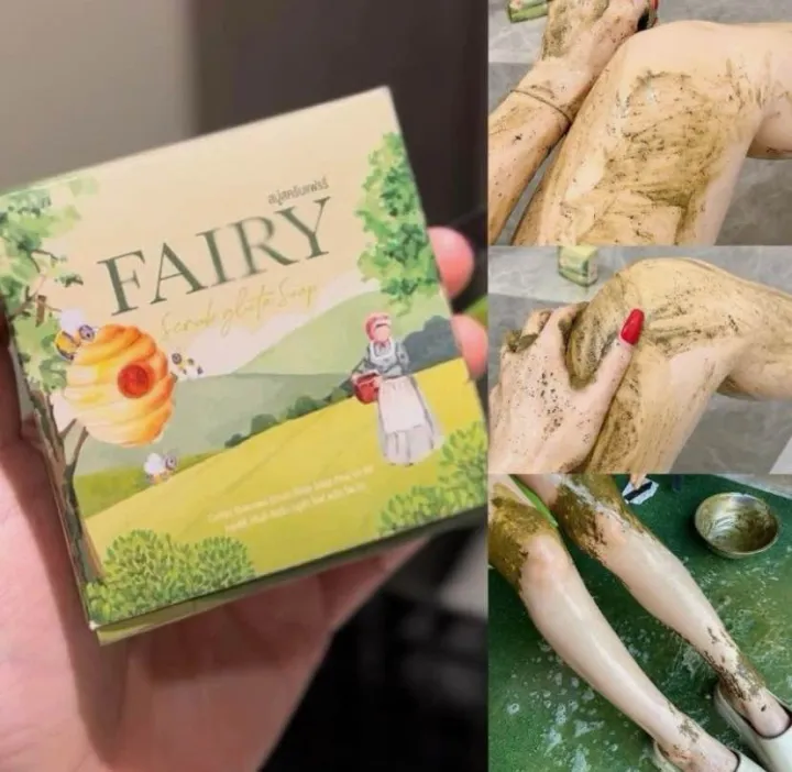 1PCS-FAIRY SCRUB SOAP